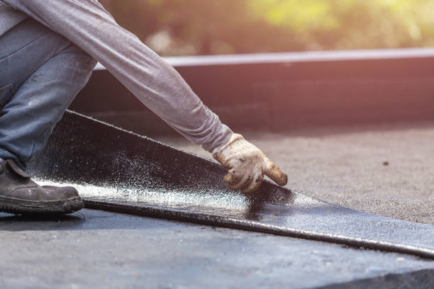 Professional Basement Waterproofing technician working in Lincoln Park, PA